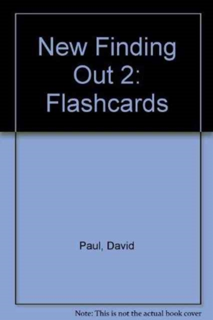 New Finding Out 2 Flashcards, Cards Book