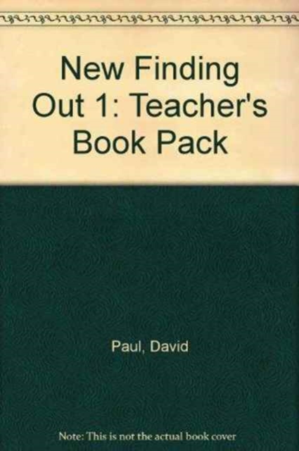 New Finding Out 1 Teacher's Book Pack East Asia, Mixed media product Book