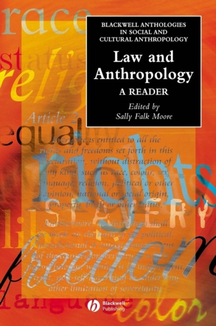 Law and Anthropology : A Reader, Hardback Book