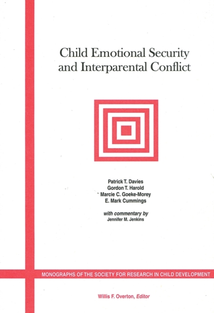 Child Emotional Security and Interparental Conflict, Paperback / softback Book