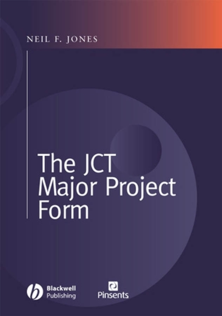 The Jct Major Projects Form, Hardback Book