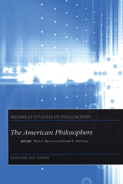 The American Philosophers, Volume XXVIII, Paperback / softback Book