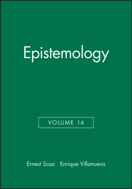 Epistemology, Volume 14, Paperback / softback Book