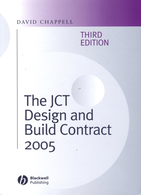 The JCT Design and Build Contract 2005, Hardback Book