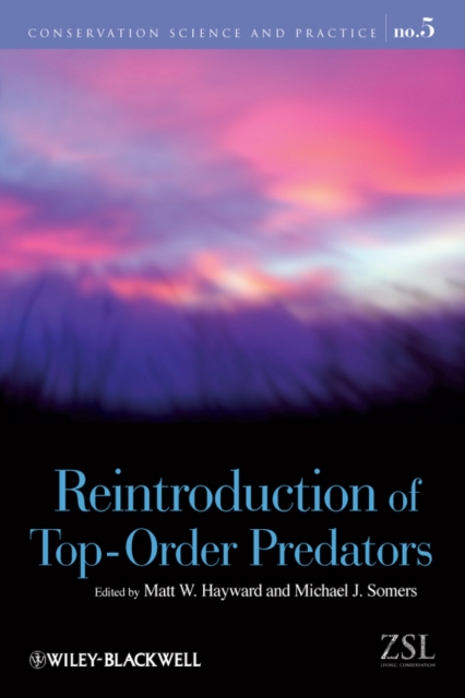 Reintroduction of Top-Order Predators, Hardback Book