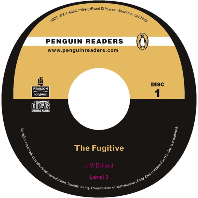 Level 3: The Fugitive MP3 for Pack, Audio Book