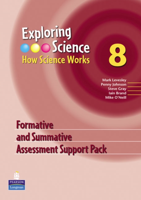 Exploring Science : How Science Works Year 8 Formative and Summative Assessment Support Pack, CD-ROM Book
