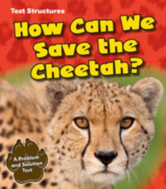 How Can We Save the Cheetah? : A Problem and Solution Text, Paperback Book