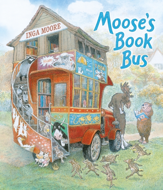 Moose's Book Bus, Hardback Book