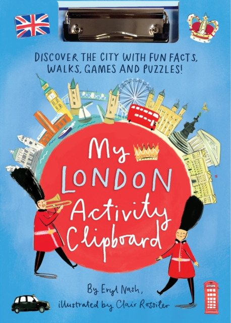 My London Activity Clipboard, Hardback Book