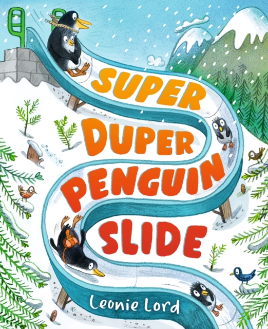 Super Duper Penguin Slide, Hardback Book