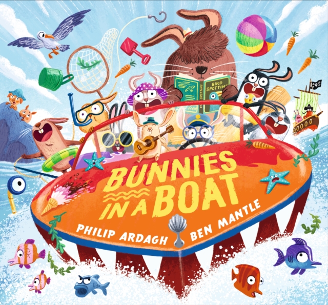 Bunnies in a Boat, Hardback Book