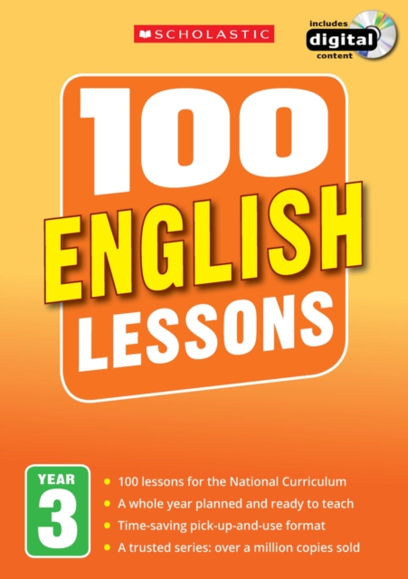 100 English Lessons: Year 3, Multiple-component retail product, part(s) enclose Book
