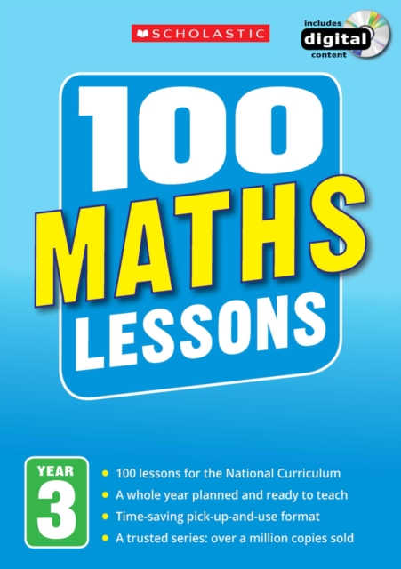 100 Maths Lessons: Year 3, Multiple-component retail product, part(s) enclose Book