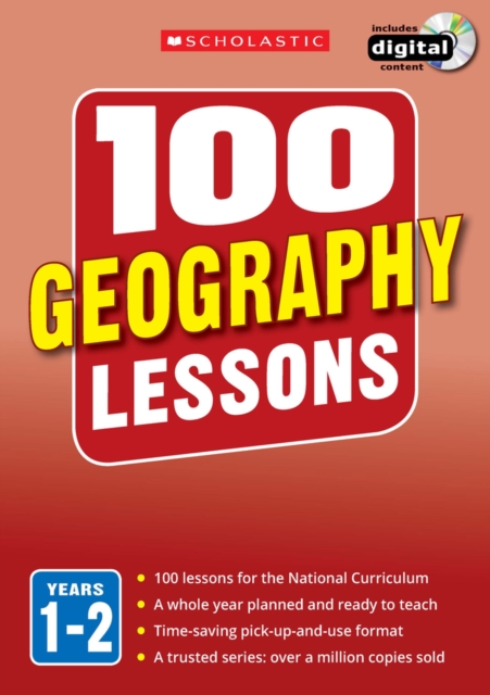 100 Geography Lessons: Years 1-2, Multiple-component retail product, part(s) enclose Book