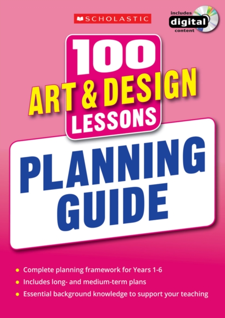 100 Art & Design Lessons: Planning Guide, Multiple-component retail product, part(s) enclose Book