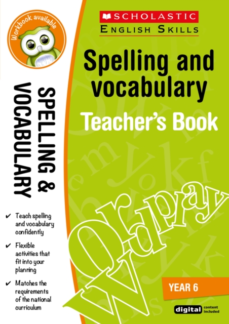 Spelling and Vocabulary Teacher's Book (Year 6), Multiple-component retail product, part(s) enclose Book