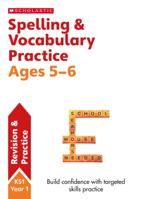 Spelling and Vocabulary Practice Ages 5-6, Paperback / softback Book