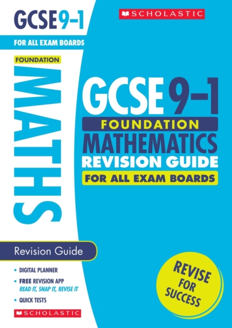 Maths Foundation Revision Guide for All Boards, Paperback / softback Book