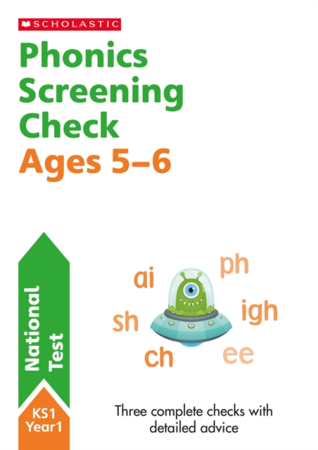 Phonics Screening Check Ages 5-6, Paperback / softback Book