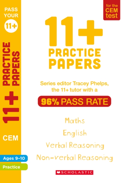 11+ Practice Papers for the CEM Test Ages 9-10, Paperback / softback Book