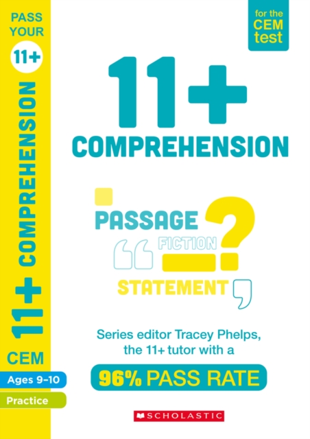 11+ English Comprehension Practice and Assessment for the CEM Test Ages 09-10, Paperback / softback Book