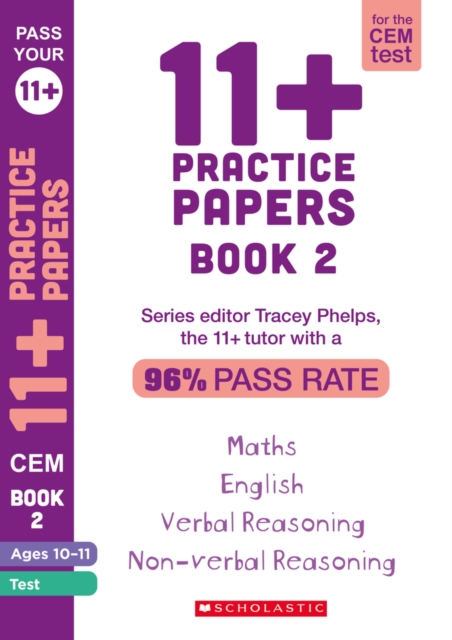 11+ Practice Papers for the CEM Test Ages 10-11 - Book 2, Paperback / softback Book