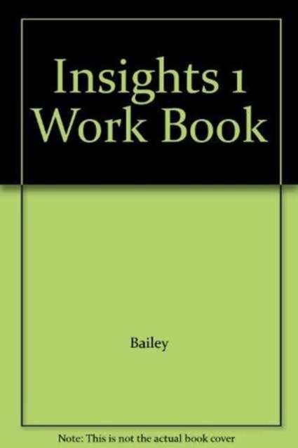 English Insights 1: Workbook with Audio CD and DVD, Multiple-component retail product Book