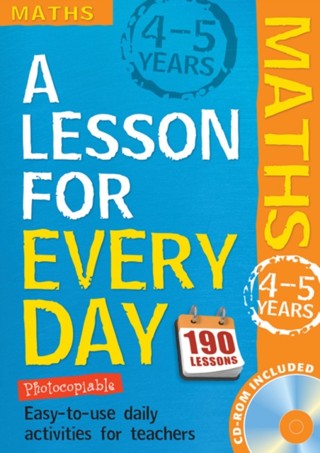 Lesson for Every Day: Maths Ages 4-5 : 4-5 years, Mixed media product Book