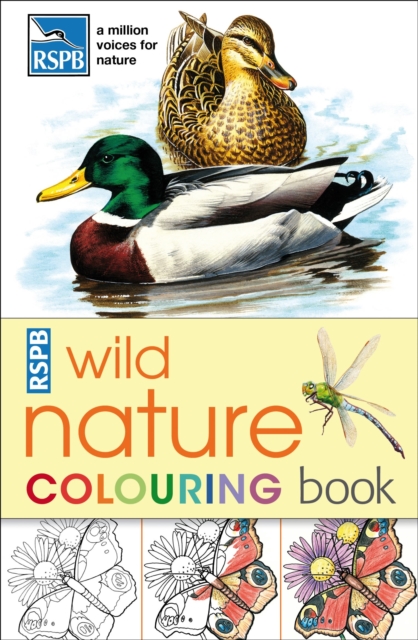 RSPB Wild Nature Colouring Book, Paperback / softback Book