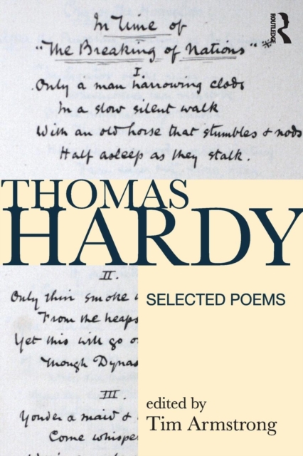 Thomas Hardy : Selected Poems, Paperback / softback Book