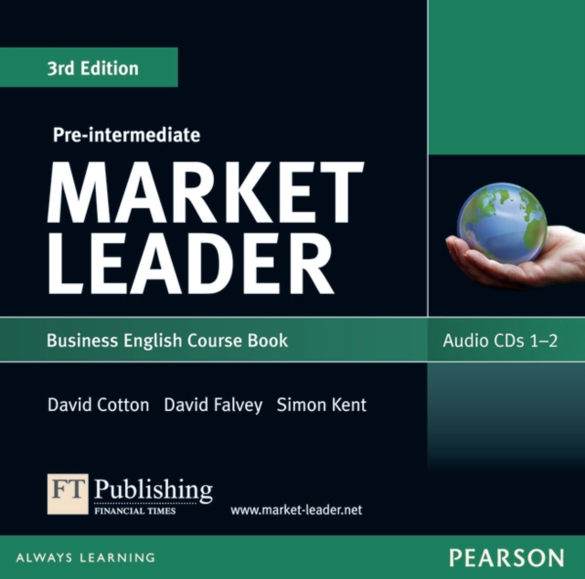 Market Leader 3rd edition Pre-Intermediate Audio CD (2), CD-ROM Book