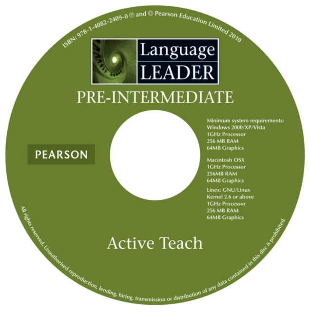 Language Leader Pre-Intermediate Active Teach, Undefined Book