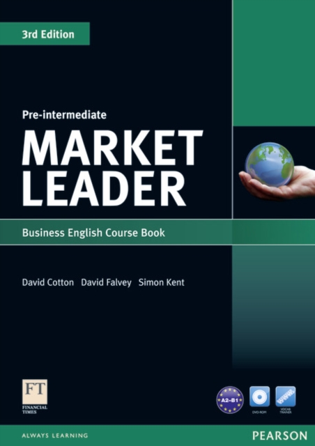 Market Leader 3rd Edition Pre-Intermediate Coursebook & DVD-Rom Pack, Multiple-component retail product Book