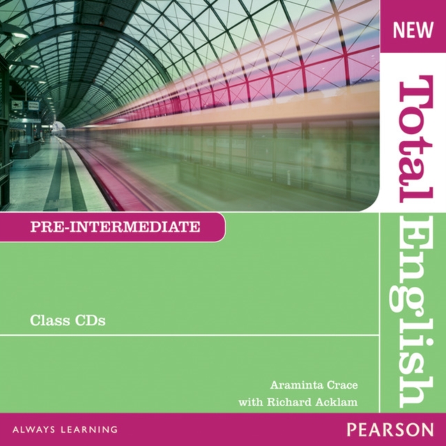 New Total English Pre-Intermediate Class Audio CD, CD-ROM Book