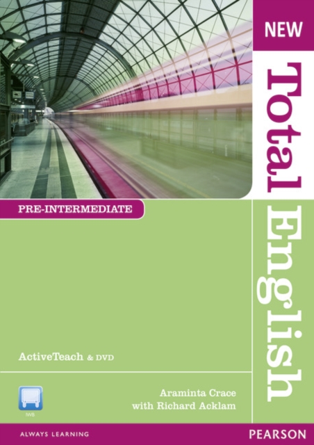 New Total English Pre Intermediate Active Teach, CD-ROM Book