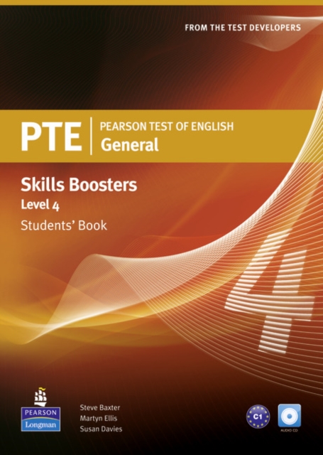 Pearson Test of English General Skills Booster 4 Students' Book and CD Pack, Mixed media product Book