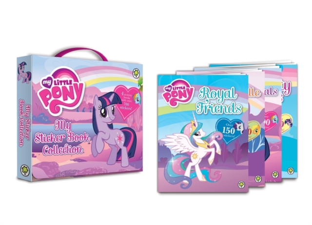 My Little Pony: My Sticker Book Collection : 4 activity books with over 700 stickers!, Mixed media product Book