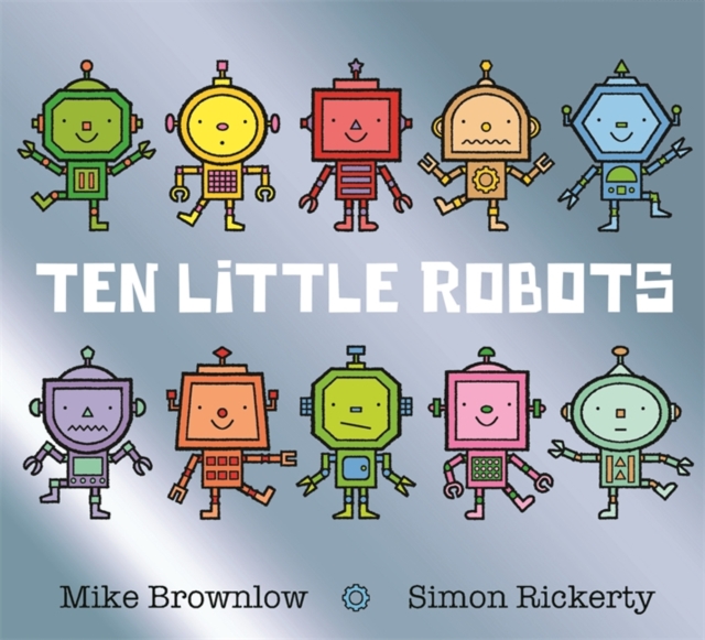Ten Little Robots, Hardback Book