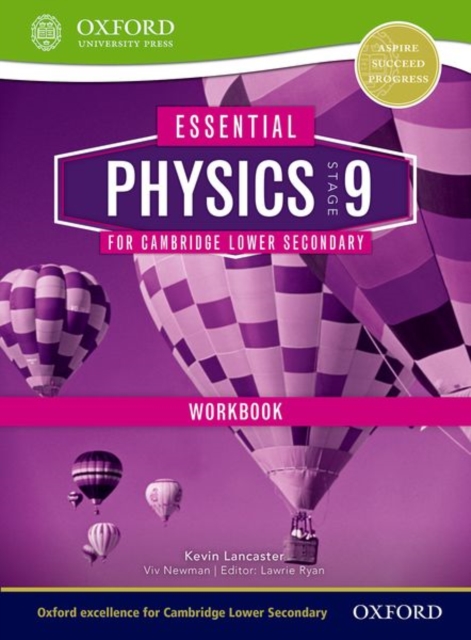 Essential Physics for Cambridge Lower Secondary Stage 9 Workbook, Spiral bound Book
