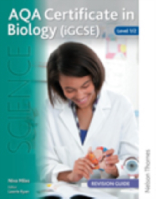 AQA Certificate in Biology (IGCSE) Level 1/2 Revision Guide, Paperback Book
