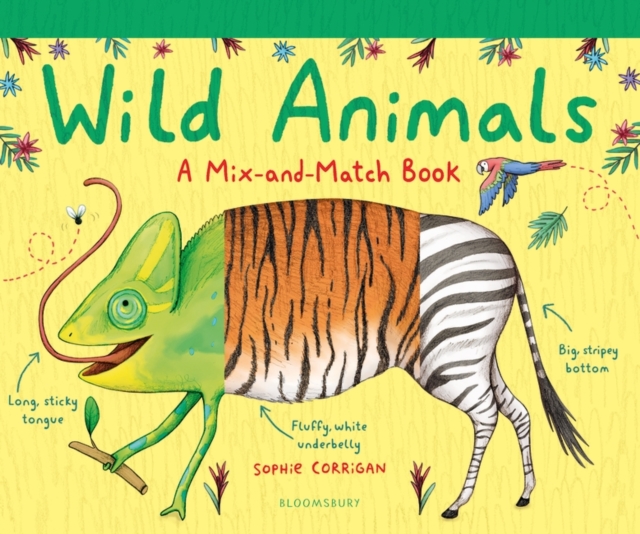 Wild Animals : A Mix-and-Match Book, Hardback Book