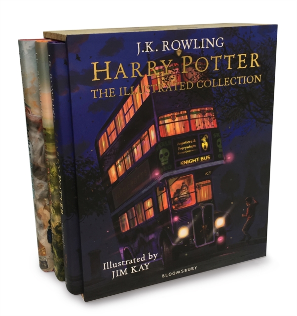 Harry Potter - The Illustrated Collection : Three magical classics, Multiple-component retail product Book