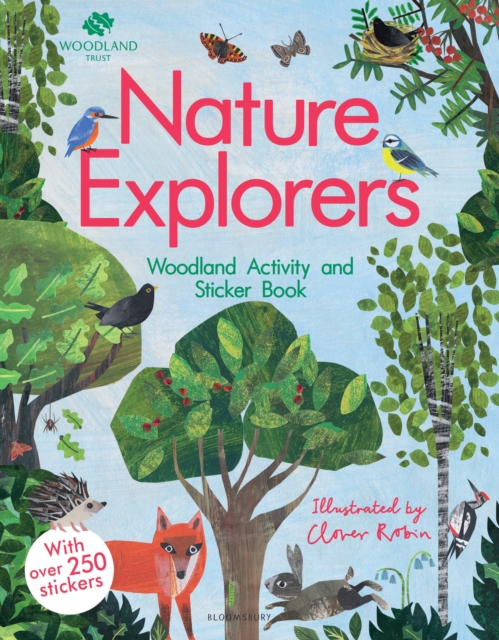 The Woodland Trust: Nature Explorers Woodland Activity and Sticker Book, Paperback / softback Book