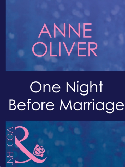 One Night Before Marriage, EPUB eBook