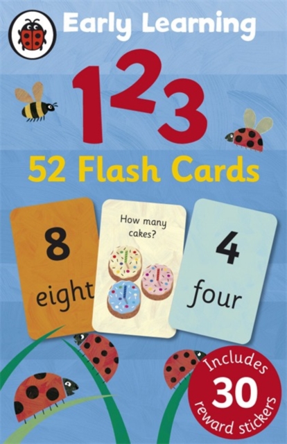 Ladybird Early Learning: 123 Flash Cards, Cards Book