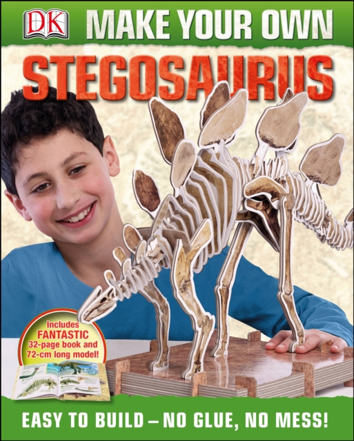 Make Your Own Stegosaurus, Hardback Book