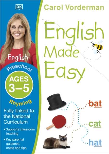 English Made Easy: Rhyming, Ages 3-5 (Preschool) : Supports the National Curriculum, English Exercise Book, Paperback / softback Book