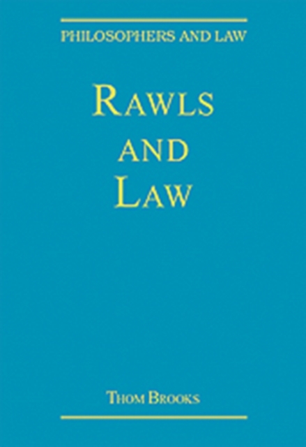 Rawls and Law, Hardback Book