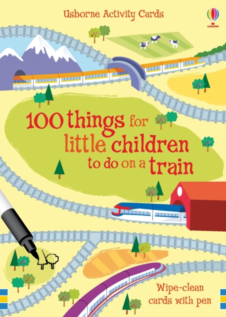 100 things for little children to do on a train, Cards Book